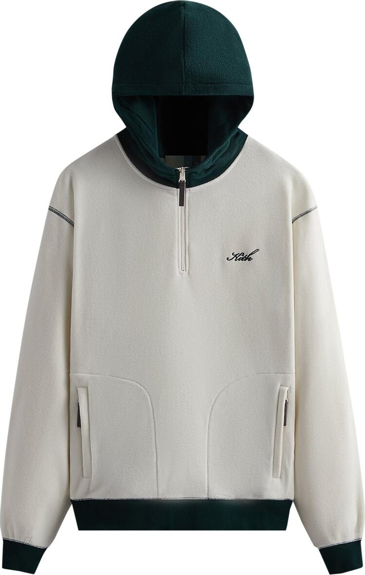 

Худи Kith Coleman Quarter Zip Hoodie 'Nano', разноцветный, Серый