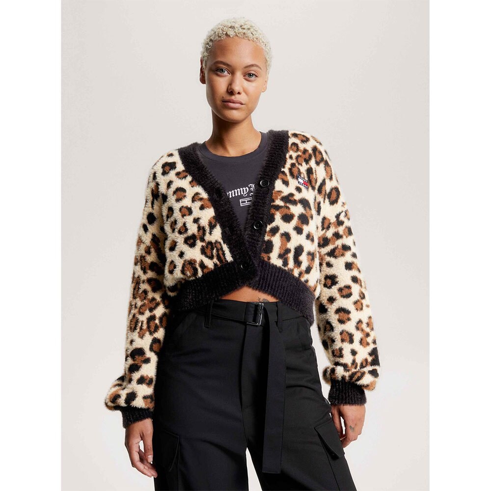 

Кардиган Tommy Jeans Leo, коричневый