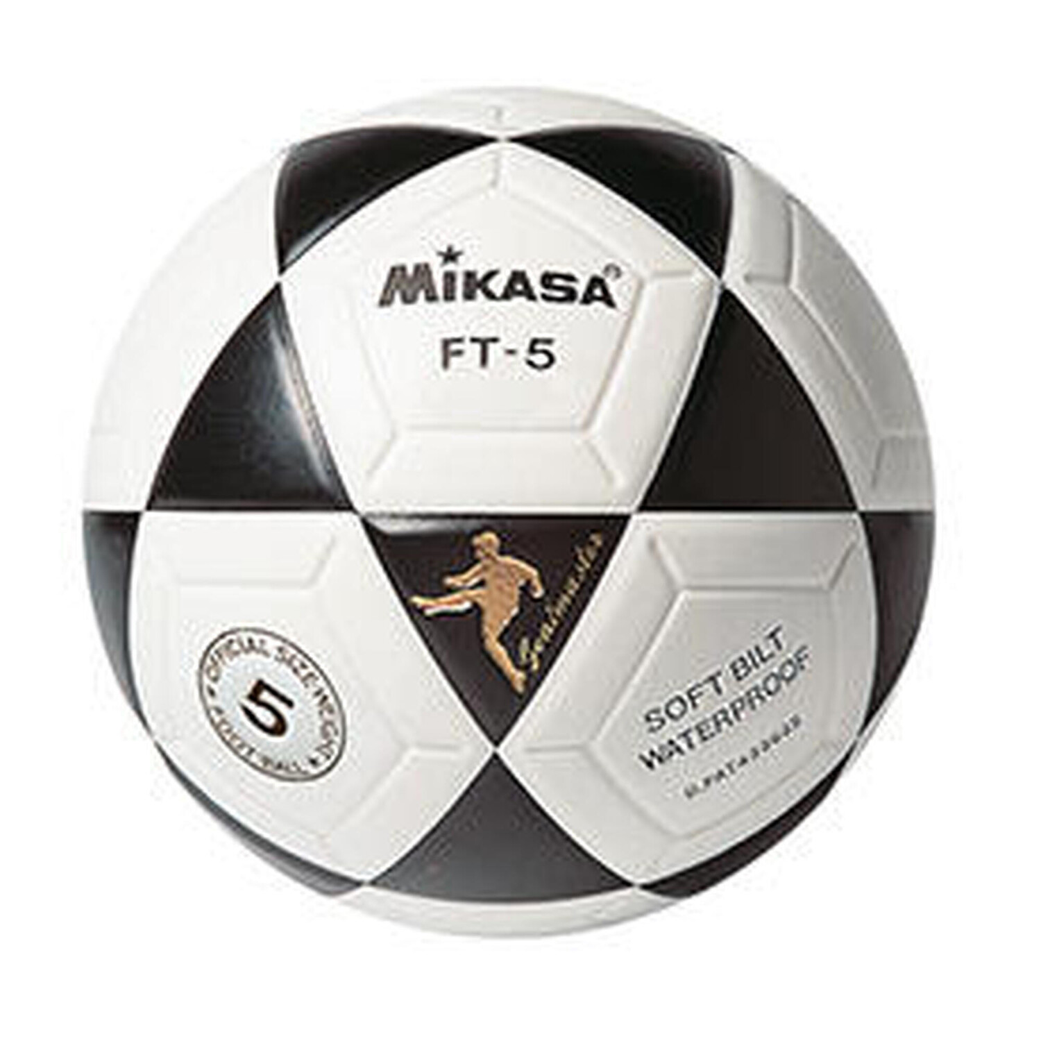 

Футбол Микаса FT-5 MIKASA, белый/черный