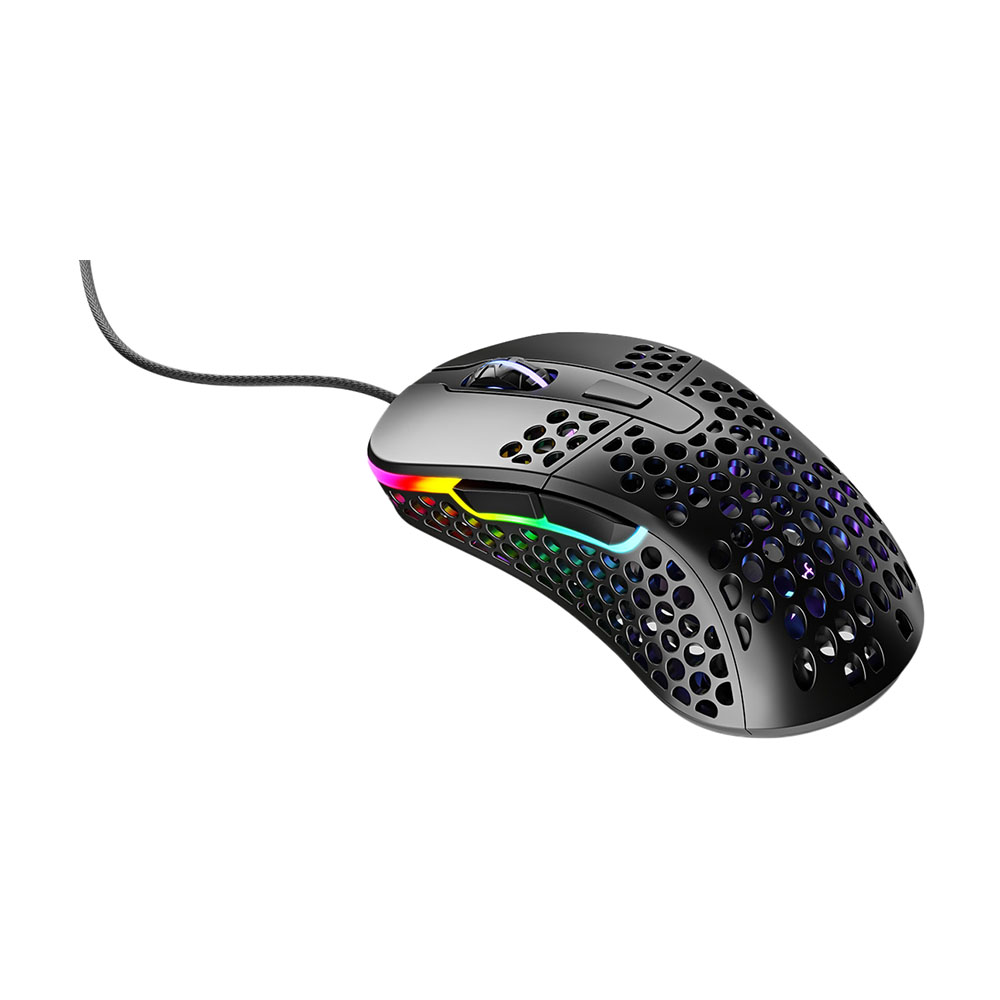 Игровая мышь Xtrfy M4 RGB, черный клавиатура xtrfy k4 rgb