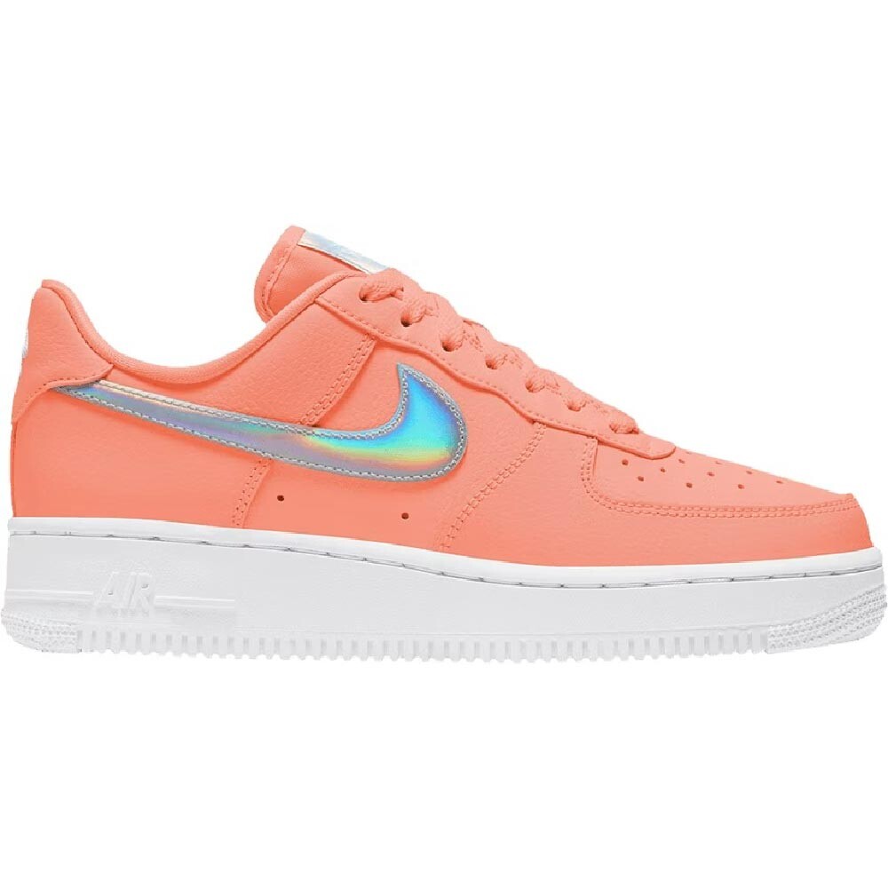 

Женские кроссовки Nike WMNS Air Force 1 `07 ESS, белый/серебристый/оранжевый