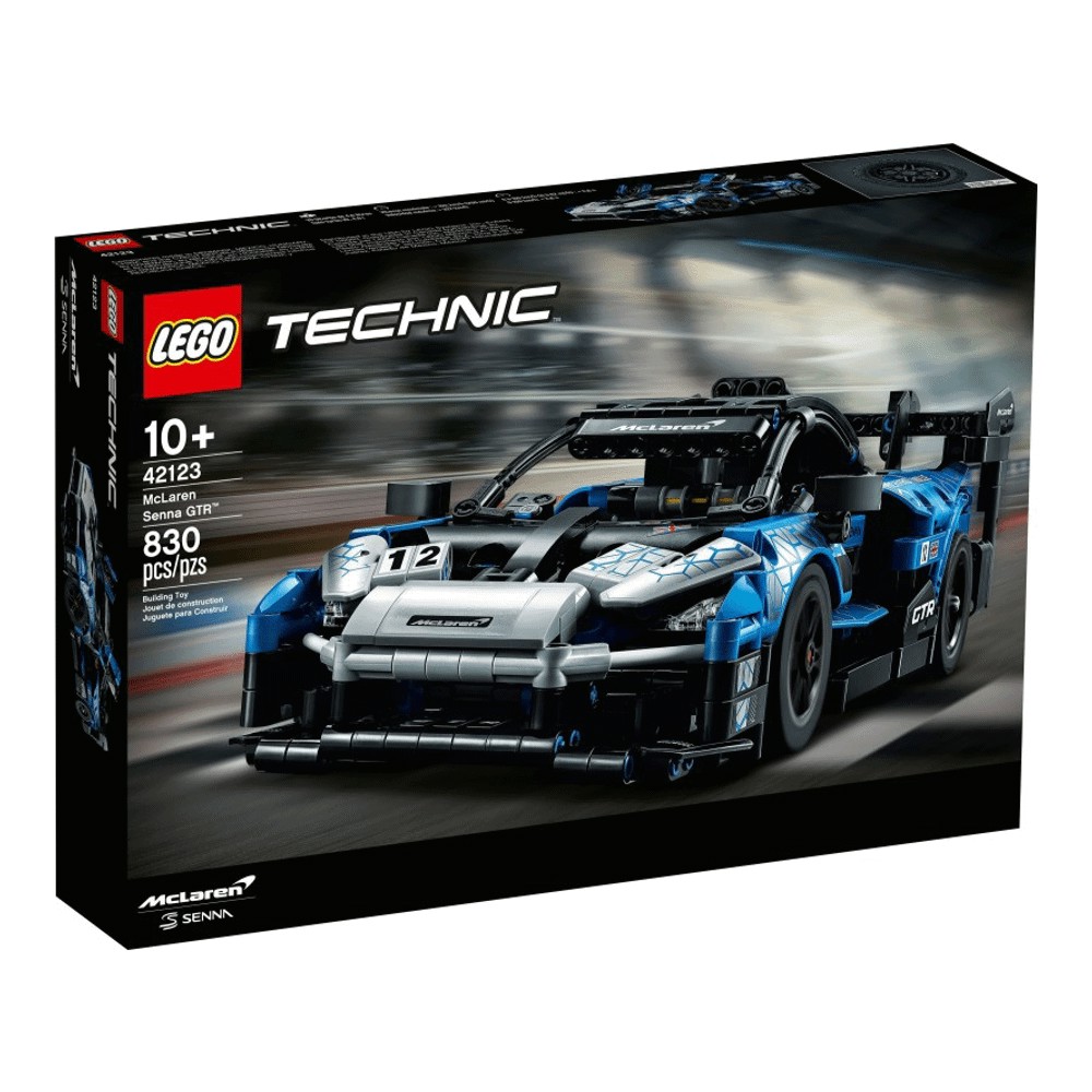 lego technic mclaren senna gtr™ 42123 Конструктор LEGO Technic 42123 Гоночный автомобиль McLaren Senna GTR
