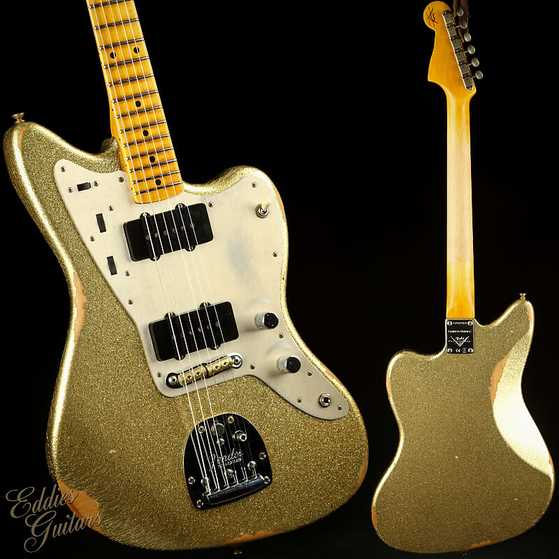 

Fender Custom Shop LTD Custom Jazzmaster Relic - Gold Sparkle
