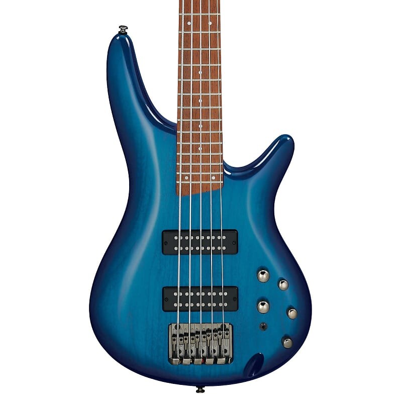 

Ibanez SR375E 5-струнная бас-гитара - сапфирово-синий SR375E - Sapphire Blue