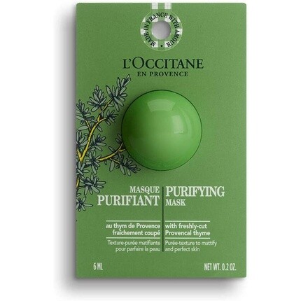 

Очищающая маска для лица 6мл, L'Occitane