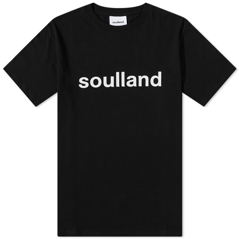 

Футболка Soulland Chuck Logo Tee, Черный