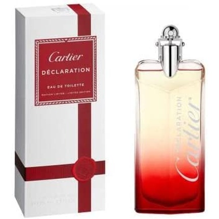 Sxfyzcy Туалетная вода Cartier Declaration Limited Edition, 100 мл, красный