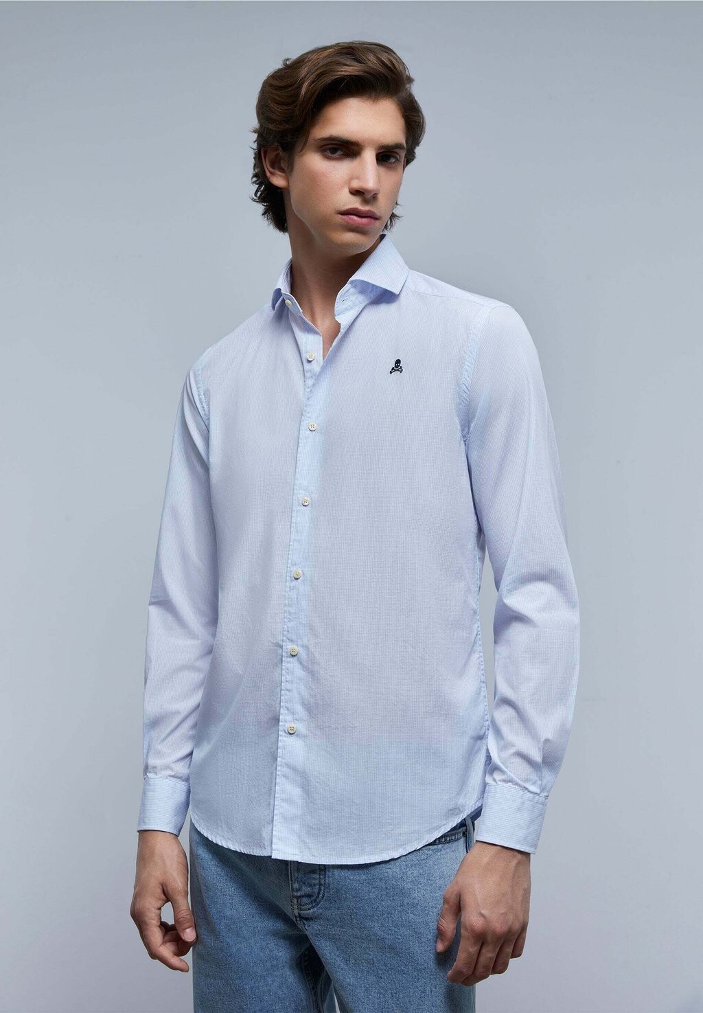 

Рубашка Sport Elisée I Scalpers, цвет skyblue check