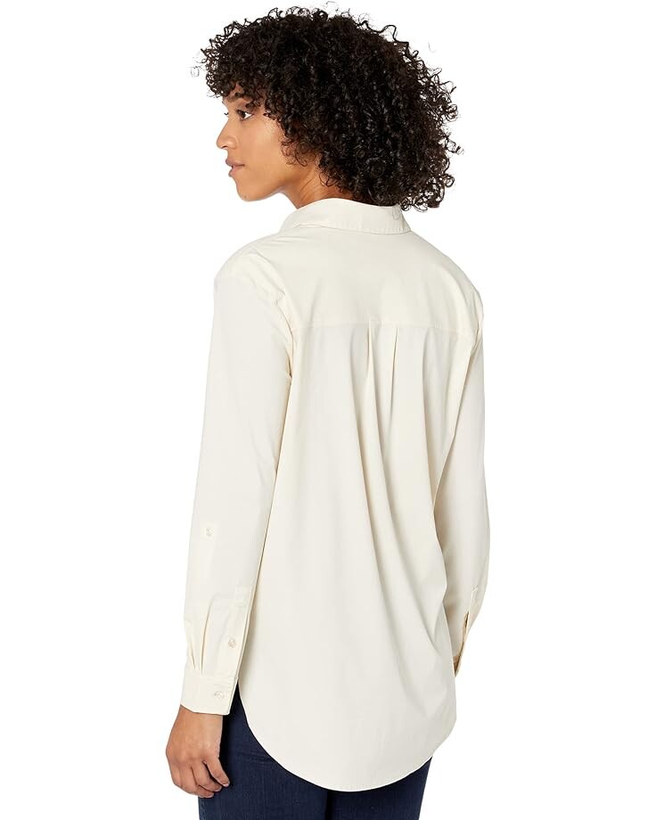 

Рубашка Lysse Camper Sporty Microfiber Button-Down Shirt, цвет Eggnog