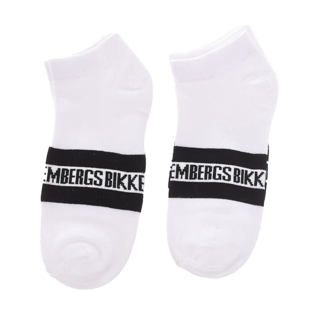 

Набор из 2 коротких невидимых носков bk082 для мужчин Bikkembergs, белый