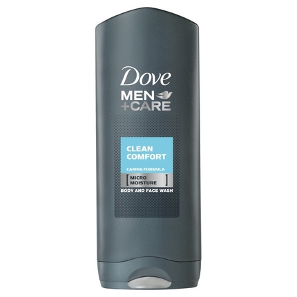 Гель для душа Men+Care Clean Comfort 250 мл, Dove уходовой душ clean comfort 3в1 250 мл dove men care