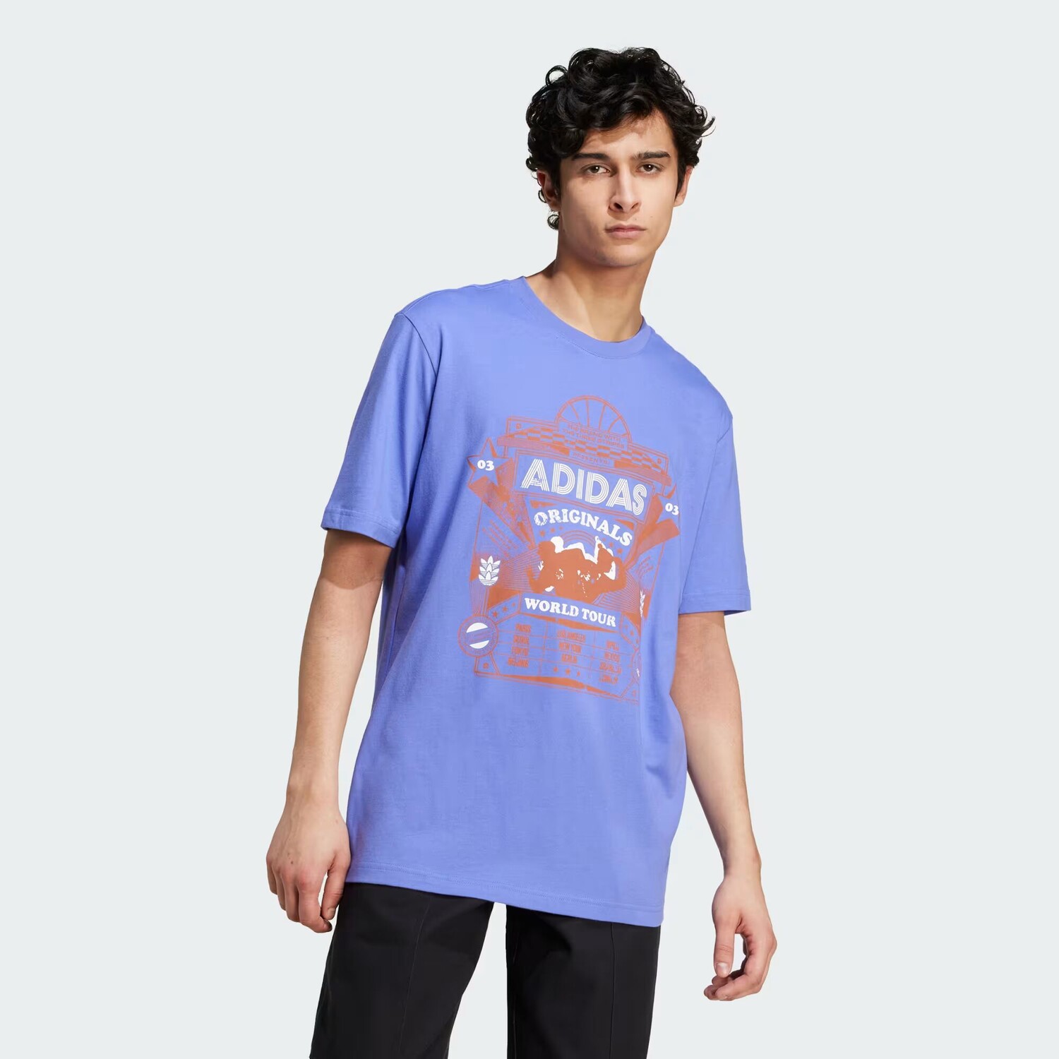 

ТС УЛИЦА 4 Футболка Adidas, цвет Semi Cobalt Blue