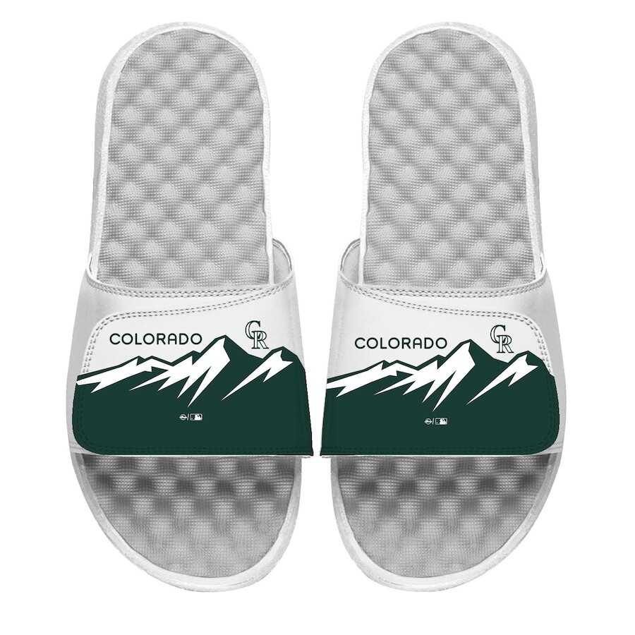 

Шлепанцы ISlide Colorado Rockies, белый