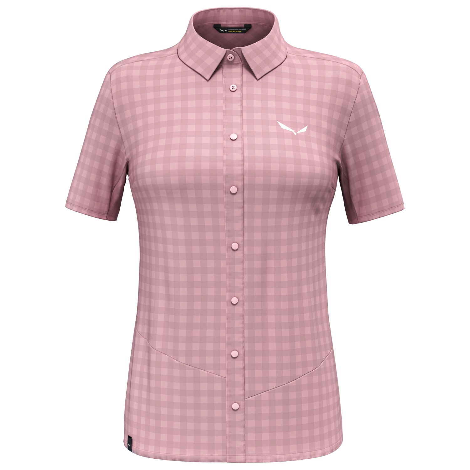 Рубашка Salewa Women's Puez Dry S/S Shirt, цвет Zephyr
