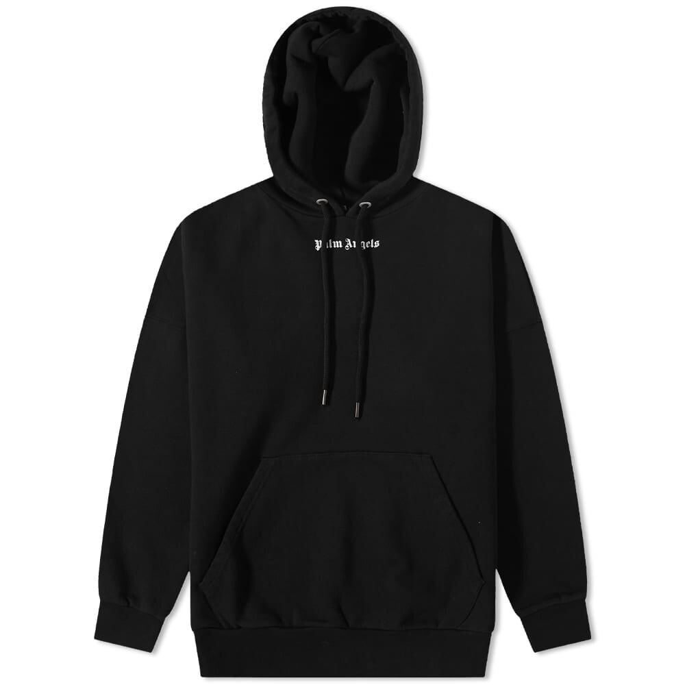 

Толстовка Palm Angels Logo Popover Oversized Hoody, Черный