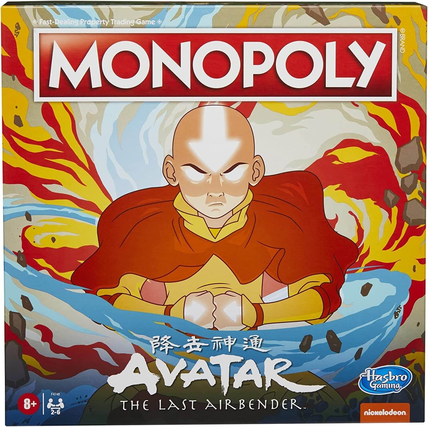 

Настольная игра Hasbro Gaming Monopoly: Avatar Nickelodeon The Last Airbender Edition