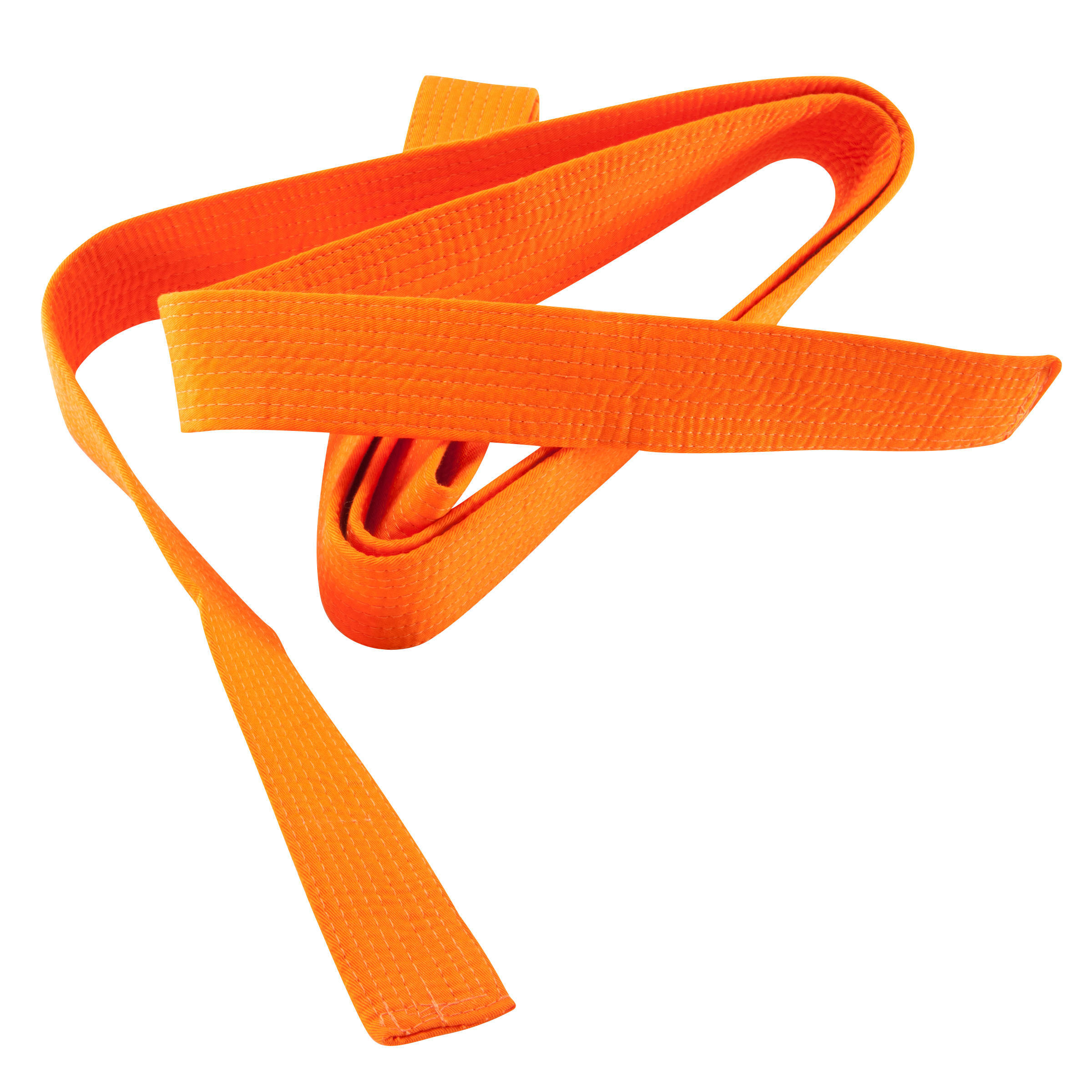 Пояс для единоборств 2,50 м оранжевый OUTSHOCK, апельсин пояса для единоборств adidas пояс для единоборств adidas club желтый