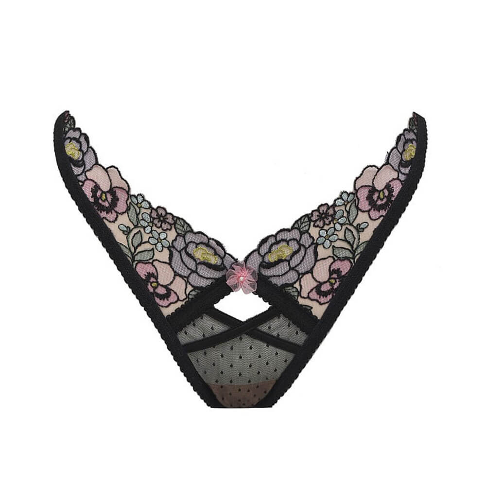 

Стринги Victoria`s Secret For Love & Lemons Clara Thong, чёрный