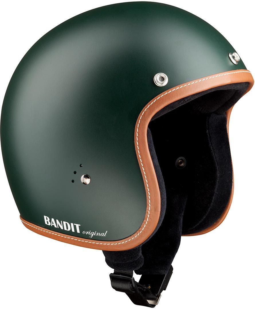 Шлем Bandit Jet Premium Line, зеленый