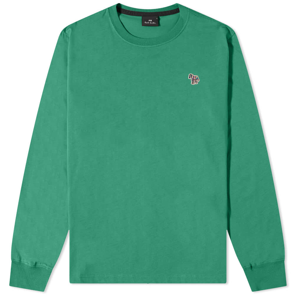 

Футболка Paul Smith Long Sleeve Zebra Logo Tee