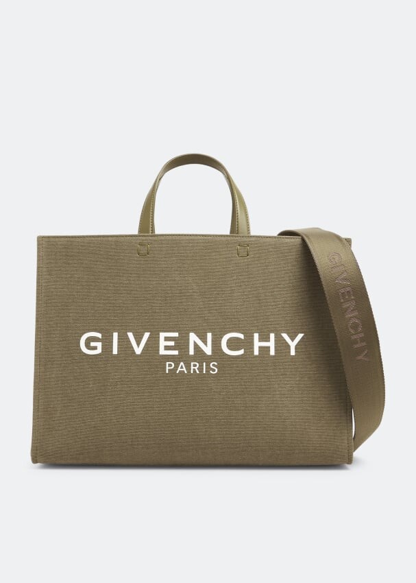 

Сумка-тоут GIVENCHY Medium G shopping tote bag, зеленый