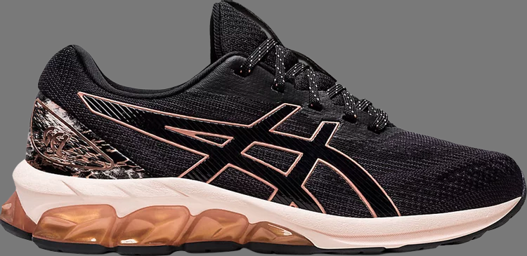 Кроссовки wmns gel quantum 180 7 'black rose gold' Asics, черный - фото