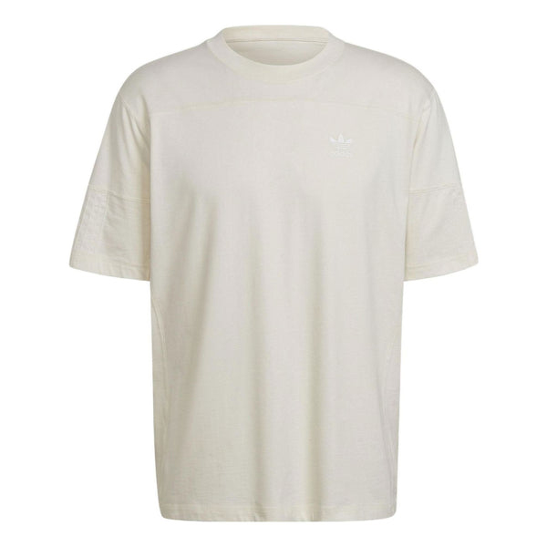 Футболка Adidas originals Cc Tee Logo Casual Sports Round Neck Short Sleeve, Белый