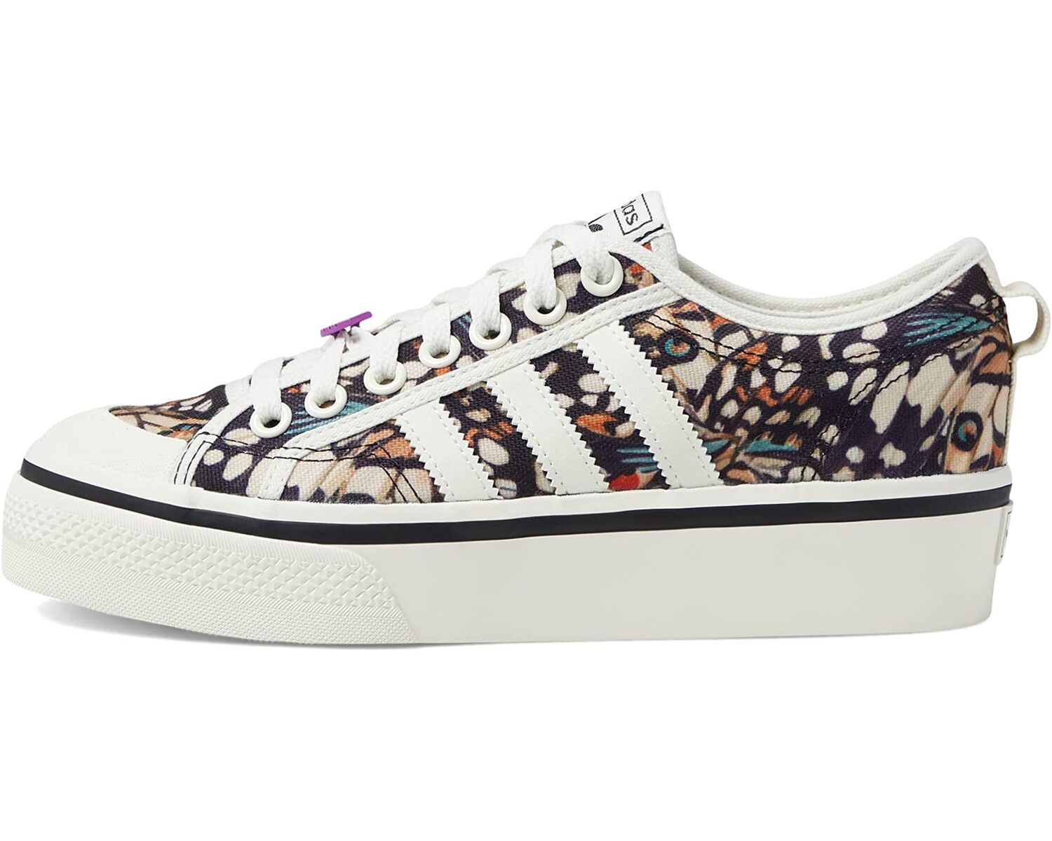 

Кроссовки Nizza Platform adidas Originals, белый