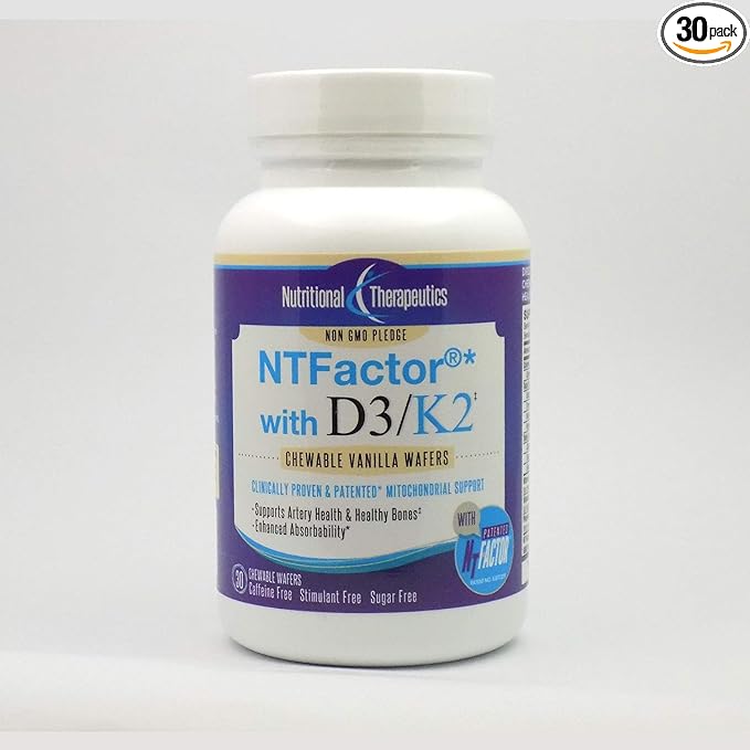 цена Nutritional Therapeutics D3/K2 с NT-фактором, ваниль, 30 вафель