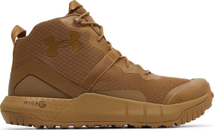 Ботинки Under Armour Micro G Valsetz Mid Coyote, коричневый