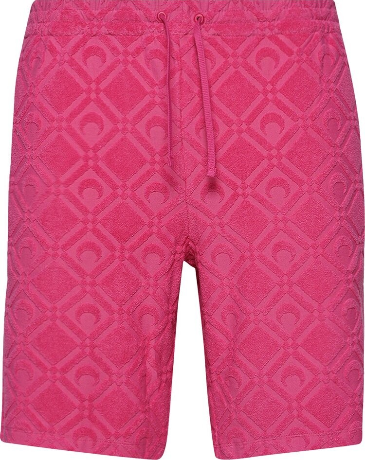 

Шорты Marine Serre Regenerated Sponge Jacquard Sporty Short 'Fuschia', синий