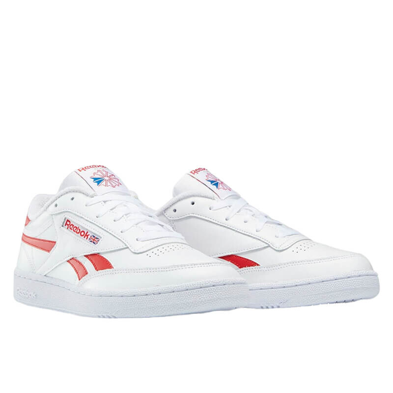 Кеды Reebok Classic Club C Revenge Unisex, белый/красный кеды reebok classic club c revenge unisex бежевый красный