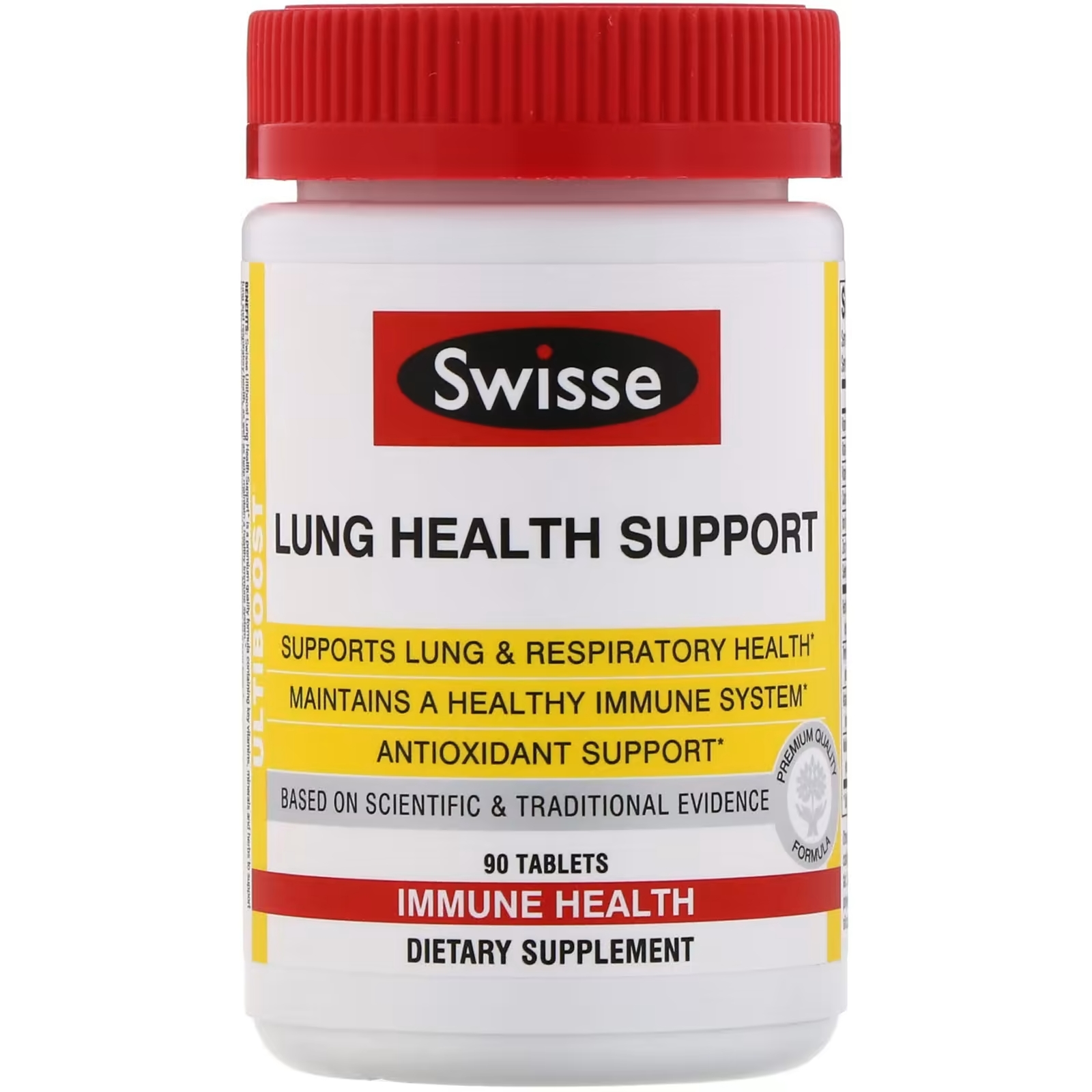 Swisse Ultiboost поддержка здоровья легких, 90 таблеток