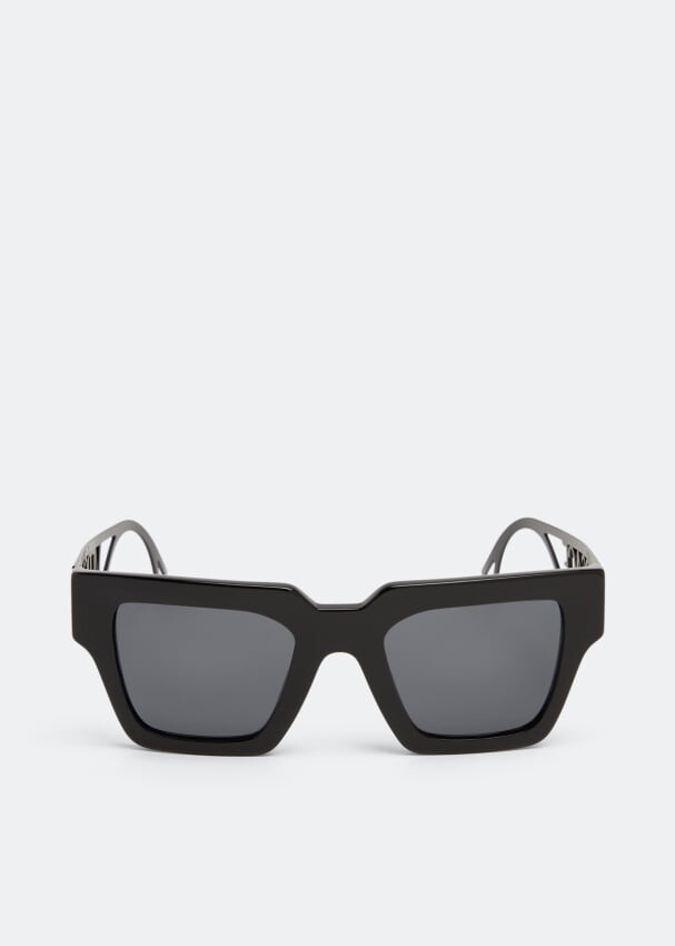 

Солнечные очки VERSACE 90s Vintage logo sunglasses, черный