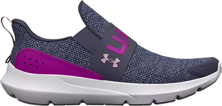 

Кроссовки Under Armour Surge 3 Slip PS Tempered Steel Strobe, фиолетовый