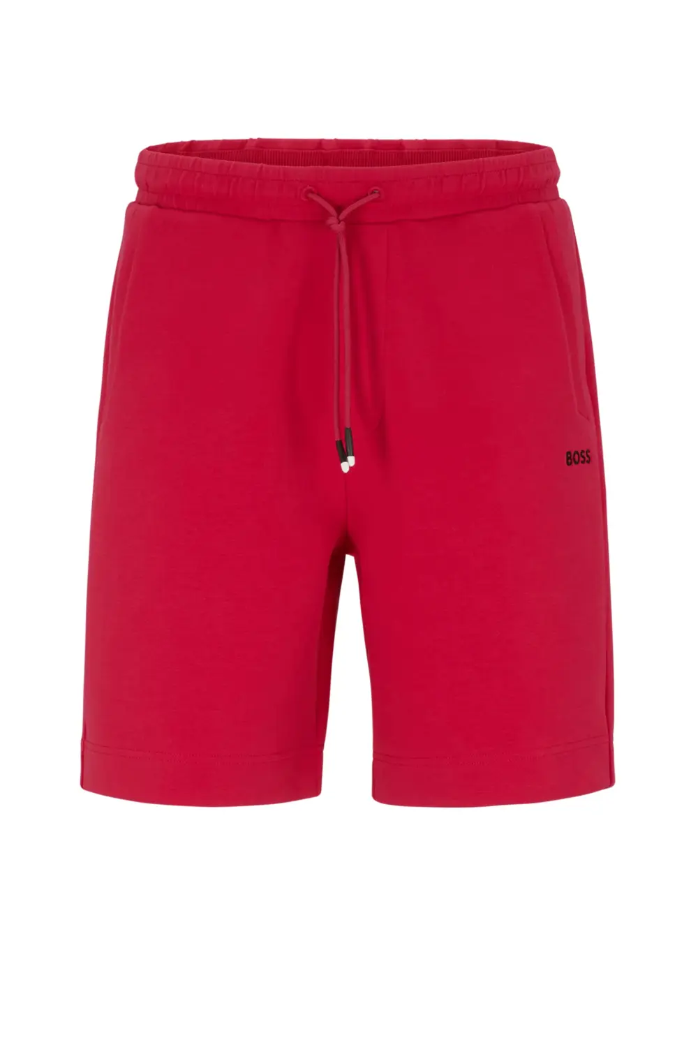 

Шорты Hugo Boss Cotton-Blend Regular-Fit With Embroidered Logos, розовый