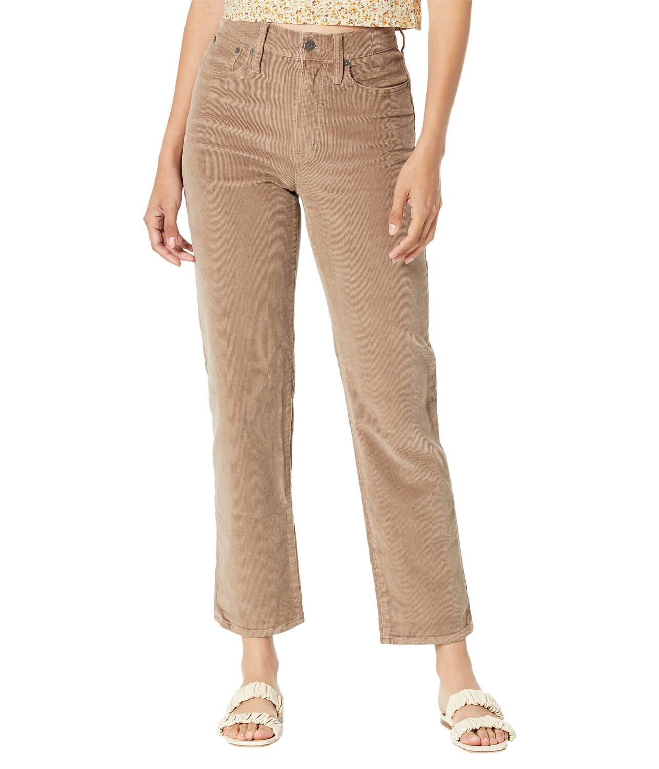 

Брюки Madewell, Perfect Vintage Straight Corduroy Pants