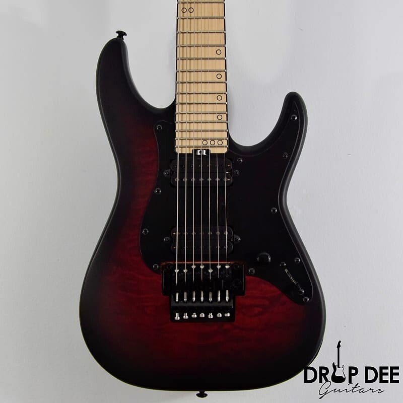 Schecter Miles Dimitri Baker-7 FR 7-String Electric Guitar - Crimson Red Burst Satin fr f740 18 5k cht fr f740 22k cht1 fr a740 7 5k cht fr a740 11k cht fr a740 22k cht fr a740 15k cht fr a840 3 7k 1 original