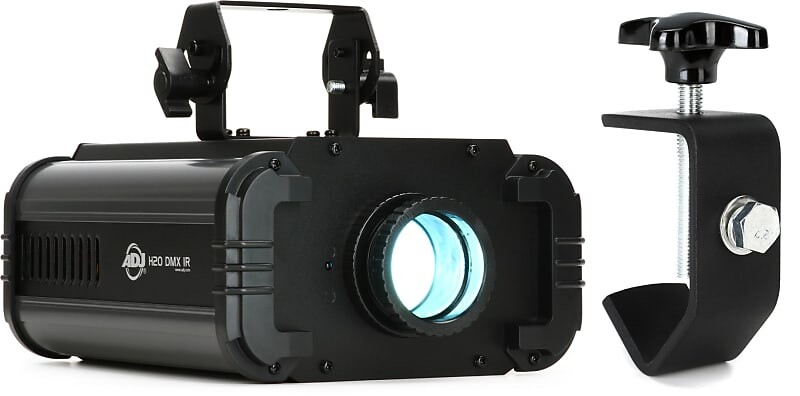 

Комплект ADJ H2O DMX IR, 80 Вт, 5-цветный DMX с водяным эффектом, с зажимом ADJ C-Clamp American DJ H2O181=1 C-CLAMP=1