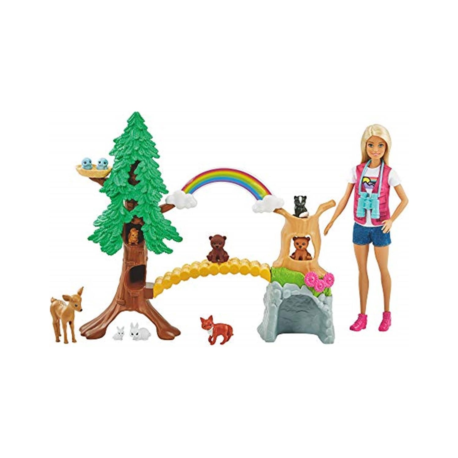 Игровой набор Barbie в лесу GTN60