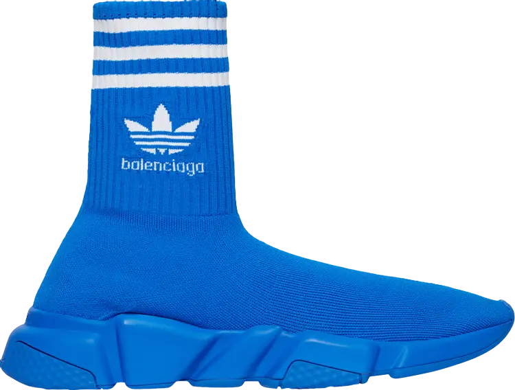 

Кроссовки Adidas Adidas x Balenciaga Wmns Speed Sneaker 'Blue', синий