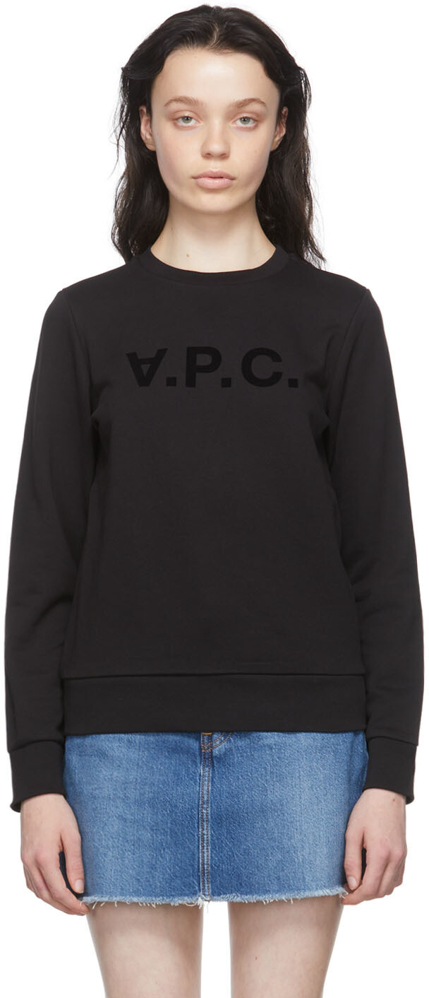 

Черная толстовка VPC A.P.C., Черный