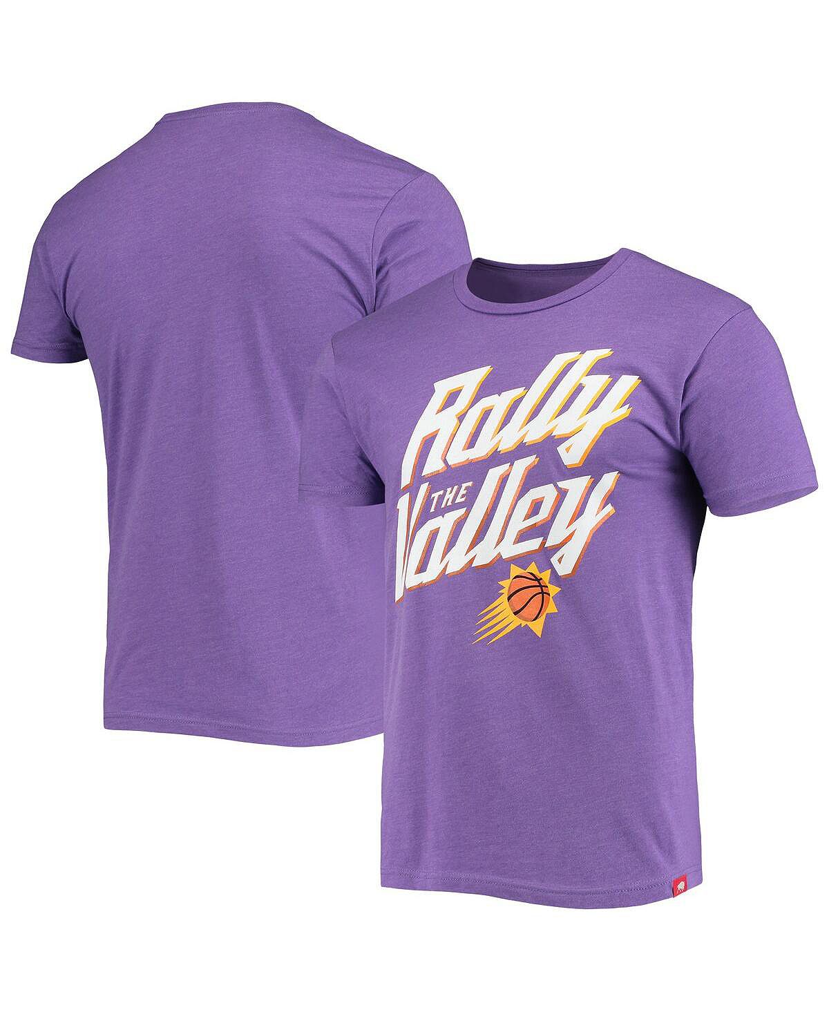 Фиолетовая футболка унисекс phoenix suns rally the valley davis Sportiqe, фиолетовый