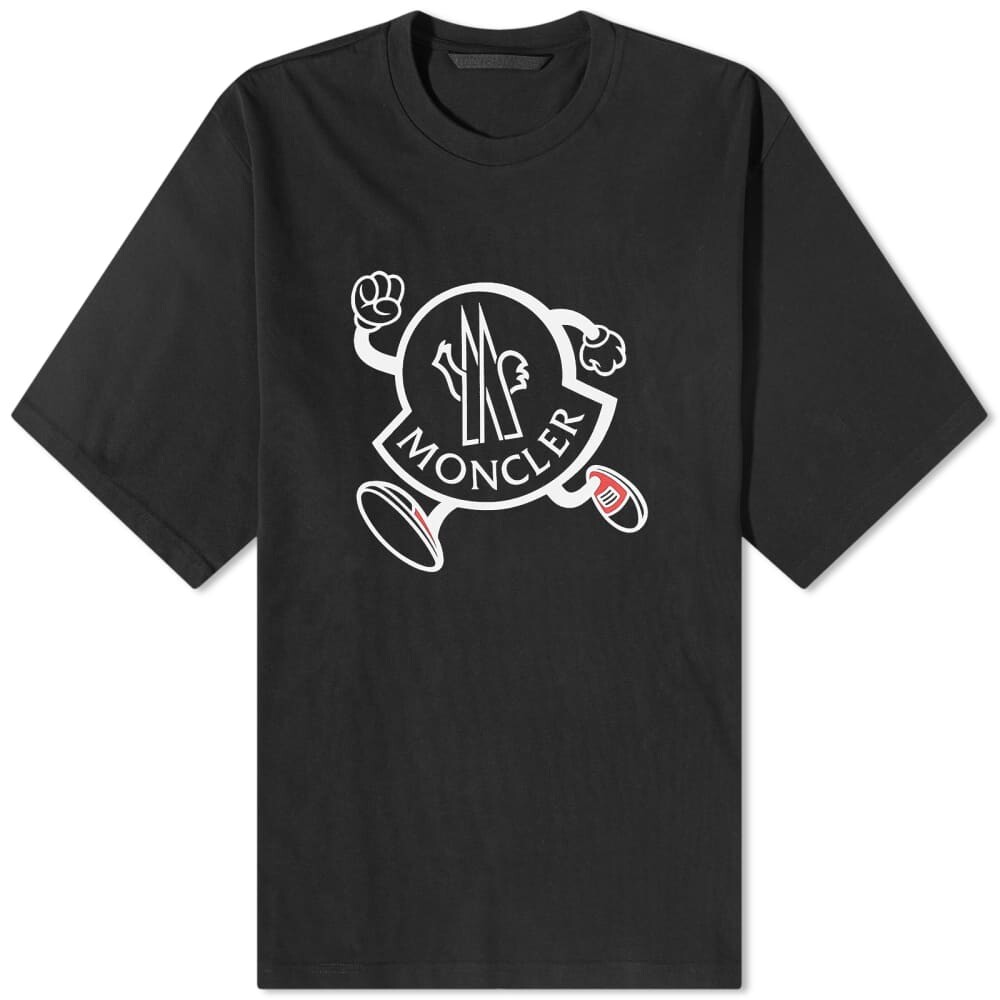 

Футболка Moncler Running Logo Tee
