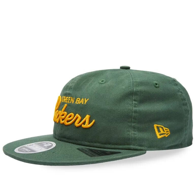 

Бейсболка New Era Green Bay Packers 9fifty Adjustable, зеленый