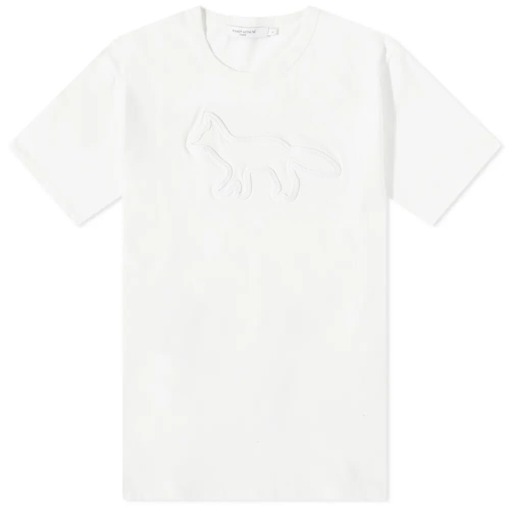 

Футболка Maison Kitsune Contour Fox Patch Relaxed Tee, Коричневый