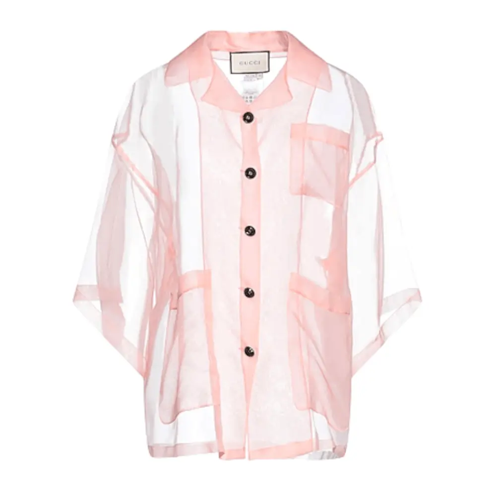 

Блуза Gucci Silk, розовый