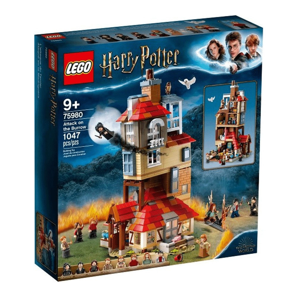 Конструктор LEGO Harry Potter 75980 Нападение на Нору конструктор lego super heroes нападение на мастерскую паука