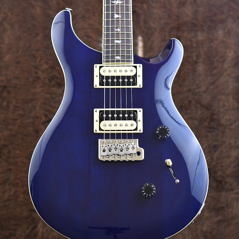

PRS SE Standard 24 Полупрозрачный синий
