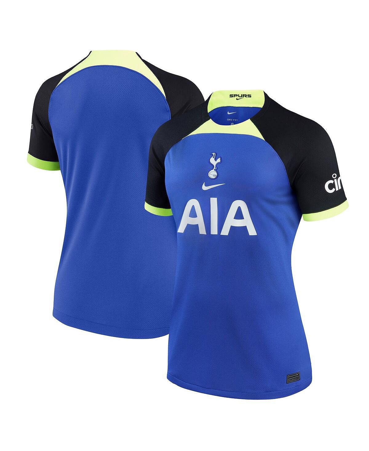 Футболка Nike Women's Blue Tottenham Hotspur 2022/23, синий/черный спортивная куртка nike tottenham hotspur strike черный